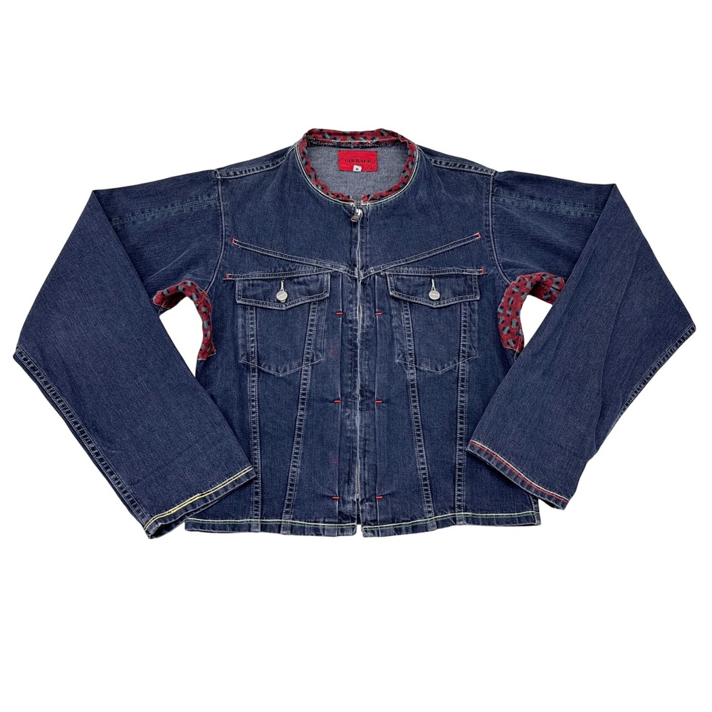 Vintage Marithe Francois Girbaud Denim Jacket Womens Size Medium Retro Jean